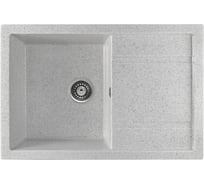 Кухонная мойка GERHANS B 27 19 СЕРЫЙ /БЕЛАРУСЬ/ 760х510 мм B27-19/311-11-24