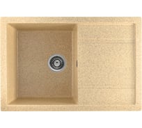 Кухонная мойка GERHANS B 27 21 ПЕСОК /БЕЛАРУСЬ/ 760х510 мм B27-21/311-11-24