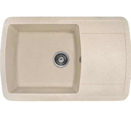 Кухонная мойка GERHANS B 29 20 БЕЖЕВЫЙ /БЕЛАРУСЬ/ 780х500 мм B29-20/311-11-24