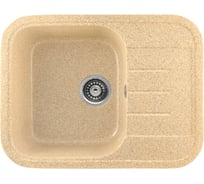 Кухонная мойка GERHANS B 20 21 ПЕСОК /БЕЛАРУСЬ/ 600х455 мм B20-21/311-11-24