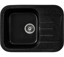 Кухонная мойка GERHANS B 20 22 ЧЕРНЫЙ /БЕЛАРУСЬ/ 600х455 мм B20-22/311-11-24