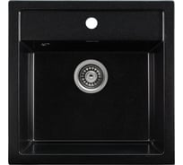 Кухонная мойка GERHANS A 11 25 ОНИКС /БЕЛАРУСЬ/ 510х505 мм A11-25/311-11-24