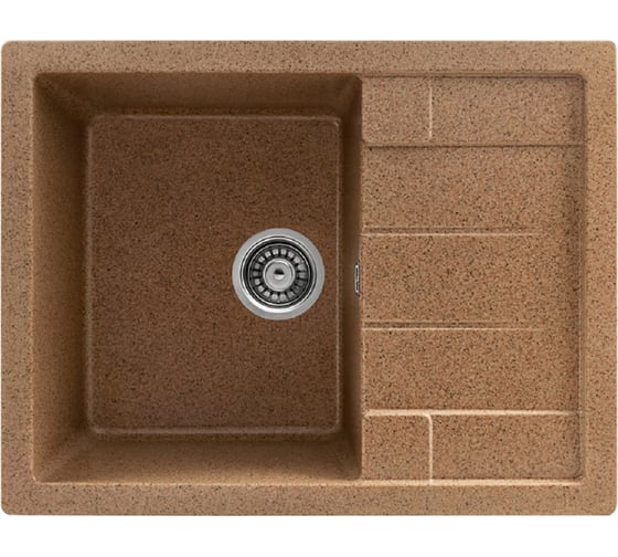 Кухонная мойка GERHANS B 22 23 ТЕРРАКОТ /БЕЛАРУСЬ/ 650х500 мм B22-23/311-11-24 1