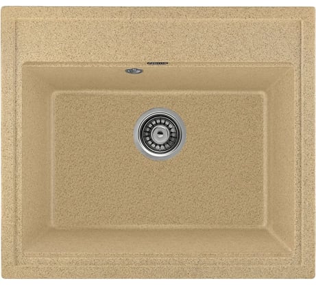Кухонная мойка GERHANS A 12 21 ПЕСОК /БЕЛАРУСЬ/ 595х515 мм A12-21/311-11-24