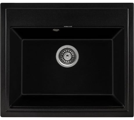 Кухонная мойка GERHANS A 12 25 ОНИКС /БЕЛАРУСЬ/ 595х515 мм A12-25/311-11-24