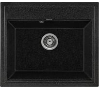 Кухонная мойка GERHANS A 12 22 ЧЕРНЫЙ /БЕЛАРУСЬ/ 595х515 мм A12-22/311-11-24