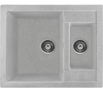 Кухонная мойка GERHANS C 01 19 СЕРЫЙ /БЕЛАРУСЬ/ 605х490 мм C01-19/341-11-24