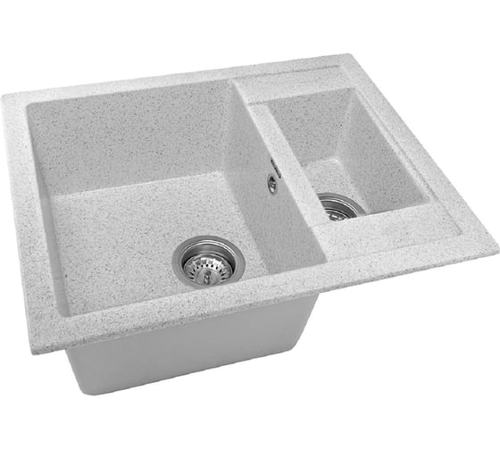 Кухонная мойка GERHANS C 01 19 СЕРЫЙ /БЕЛАРУСЬ/ 605х490 мм C01-19/341-11-24