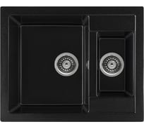 Кухонная мойка GERHANS C 01 25 ОНИКС /БЕЛАРУСЬ/ 605х490 мм C01-25/341-11-24