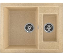 Кухонная мойка GERHANS C 01 21 ПЕСОК /БЕЛАРУСЬ/ 605х490 мм C01-21/341-11-24