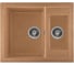 Кухонная мойка GERHANS C 01 23 ТЕРРАКОТ /БЕЛАРУСЬ/ 605х490 мм C01-23/341-11-24 1