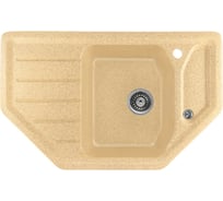 Кухонная мойка GERHANS E 08 21 ПЕСОК /БЕЛАРУСЬ/ 790х490 мм E08-21/311-11-24