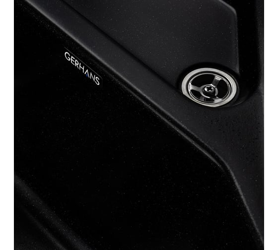 Кухонная мойка GERHANS E 08 25 ОНИКС /БЕЛАРУСЬ/ 790х490 мм E08-25/311-11-24