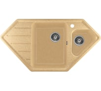 Кухонная мойка GERHANS E 10 21 ПЕСОК /БЕЛАРУСЬ/ 940х490 мм E10-21/341-11-24