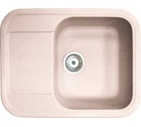 Кухонная мойка Formastone Fosto прямоугольная, с крылом, бежевый КМ 61-47
