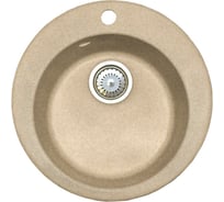Кухонная мойка Formastone Fosto круглая, цвет антика КМД 47 К