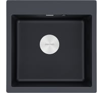 Мойка Paulmark KANTE 50, IT-GRANIT, антрацит, 510x520, PM105152-AN