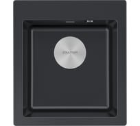 Мойка Paulmark KANTE 45, IT-GRANIT, антрацит, 460x510 мм, PM104651-AN