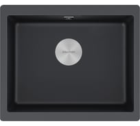 Мойка Paulmark GERA 60, IT-GRANIT, антрацит, 555x460, подст. мон. PM205546-AN