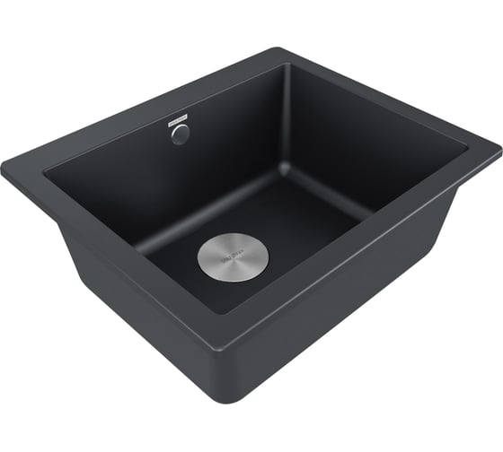 Мойка Paulmark GERA 60, IT-GRANIT, антрацит, 555x460, подст. мон. PM205546-AN