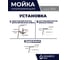 Мойка Grandex AQUA PROLINE 54 PVD ANTHRACITE 5041743 9