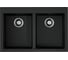 Мойка Omoikiri Bosen 80-2-BL Tetogranit, черный 4993836 1