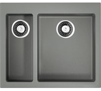 Мойка Omoikiri Bosen 59-2-GR Tetogranit, leningrad grey 4993558