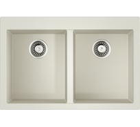 Мойка Omoikiri Bosen 80-2-WH Tetogranit, белый 4993839