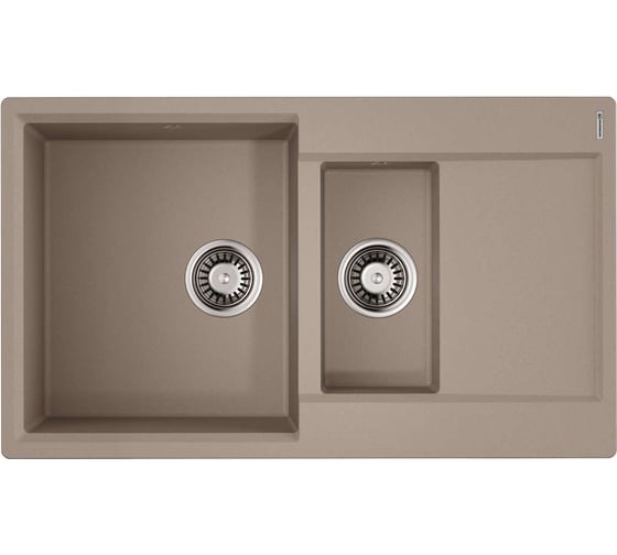 Мойка Omoikiri Daisen 86-2-SA Artgranit, бежевый 4993478