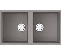 Мойка Omoikiri Kitagawa 83-2-U-GR Artceramic, leningrad grey 4993810