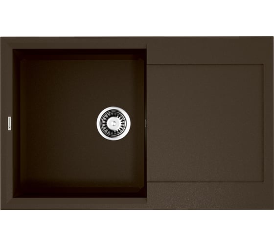 Мойка Omoikiri Sakaime 79-DC Tetogranit, темный шоколад 4993280