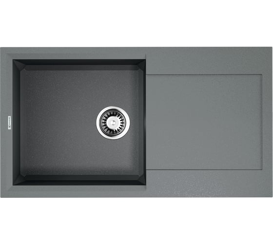 Мойка Omoikiri Sakaime 78-GR Tetogranit, leningrad grey 4993548 1