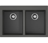 Мойка Omoikiri Bosen 80-2-PL Tetogranit, платина 4993843