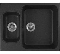 Кухонная мойка GreenStone GRS-09 цвет: черный GRS-09-308