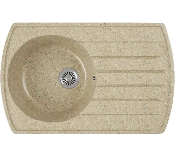 Кухонная мойка GreenStone GRS-23 цвет: песочный GRS-23-302