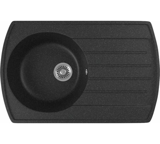 Кухонная мойка GreenStone GRS-23 цвет: черный GRS-23-308