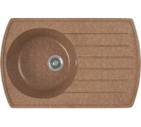 Кухонная мойка GreenStone GRS-23 цвет: терракотовый GRS-23-307