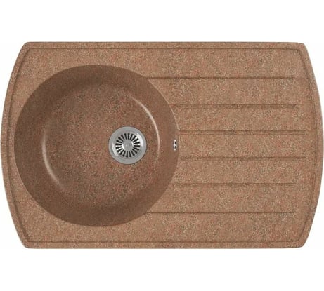 Кухонная мойка GreenStone GRS-23 цвет: терракотовый GRS-23-307