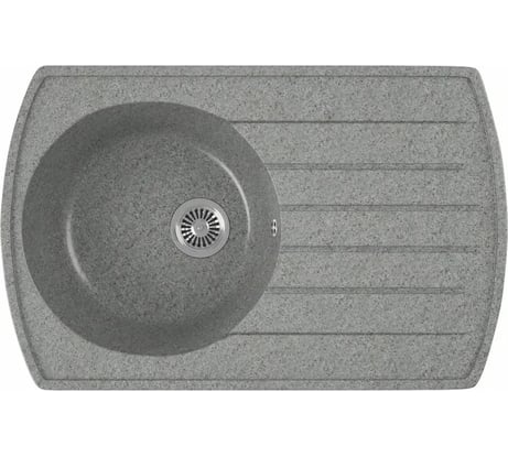 Кухонная мойка GreenStone GRS-23 цвет: темно-серый GRS-23-309