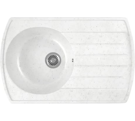 Кухонная мойка GreenStone GRS-23 цвет: белый GRS-23-331