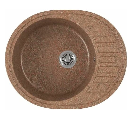Кухонная мойка GreenStone GRS-62 цвет: терракотовый GRS-62-307