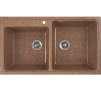 Кухонная мойка GreenStone GRS-85k цвет: терракотовый GRS-85k-307