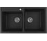 Кухонная мойка GreenStone GRS-85k цвет: черный GRS-85k-308 1