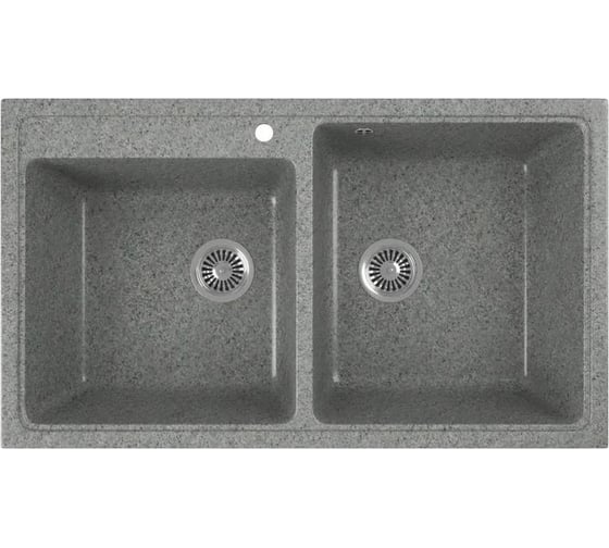 Кухонная мойка GreenStone GRS-85k цвет: темно-серый GRS-85k-309 1