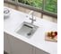 Кварцевая кухонная мойка Grandex AQUA COMFORT 46U ARCTIC 500101 16