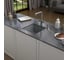 Кварцевая кухонная мойка Grandex AQUA COMFORT 46U CONCRETE 500102 12