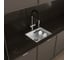 Кварцевая кухонная мойка Grandex AQUA COMFORT 56U ARCTIC 500201 14