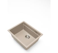 Кварцевая кухонная мойка Grandex AQUA COMFORT 56U BEIGE 500203