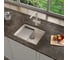 Кварцевая кухонная мойка Grandex AQUA COMFORT 56U BEIGE 500203 16