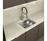 Кварцевая кухонная мойка Grandex AQUA COMFORT 56U BEIGE 500203 17